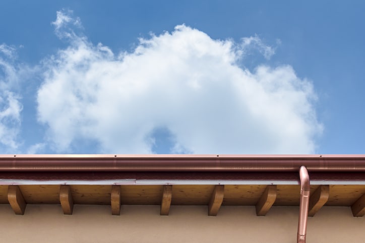 the guru gutter guys can install copper gutters for your home