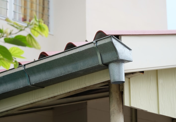 galvalume steel gutters can last over two decades